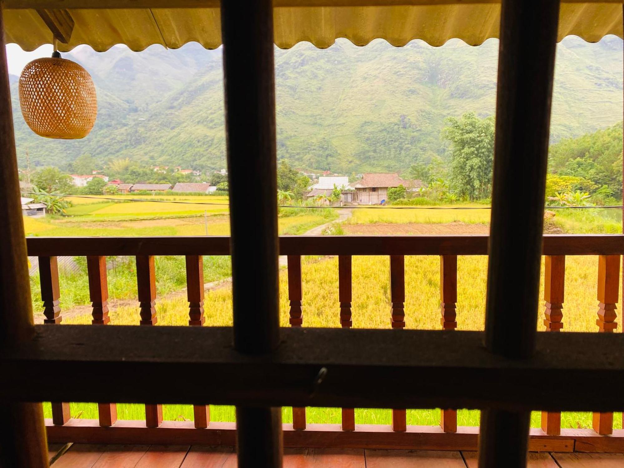 Du Gia Field View Homestay Lang Cac Экстерьер фото
