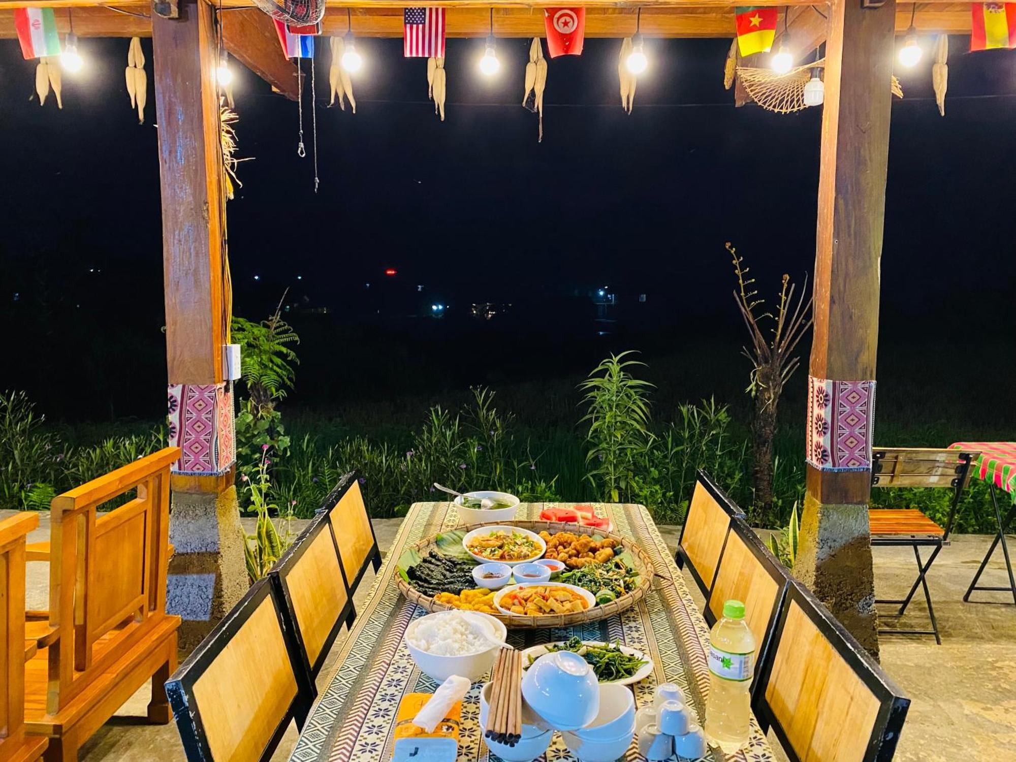 Du Gia Field View Homestay Lang Cac Экстерьер фото