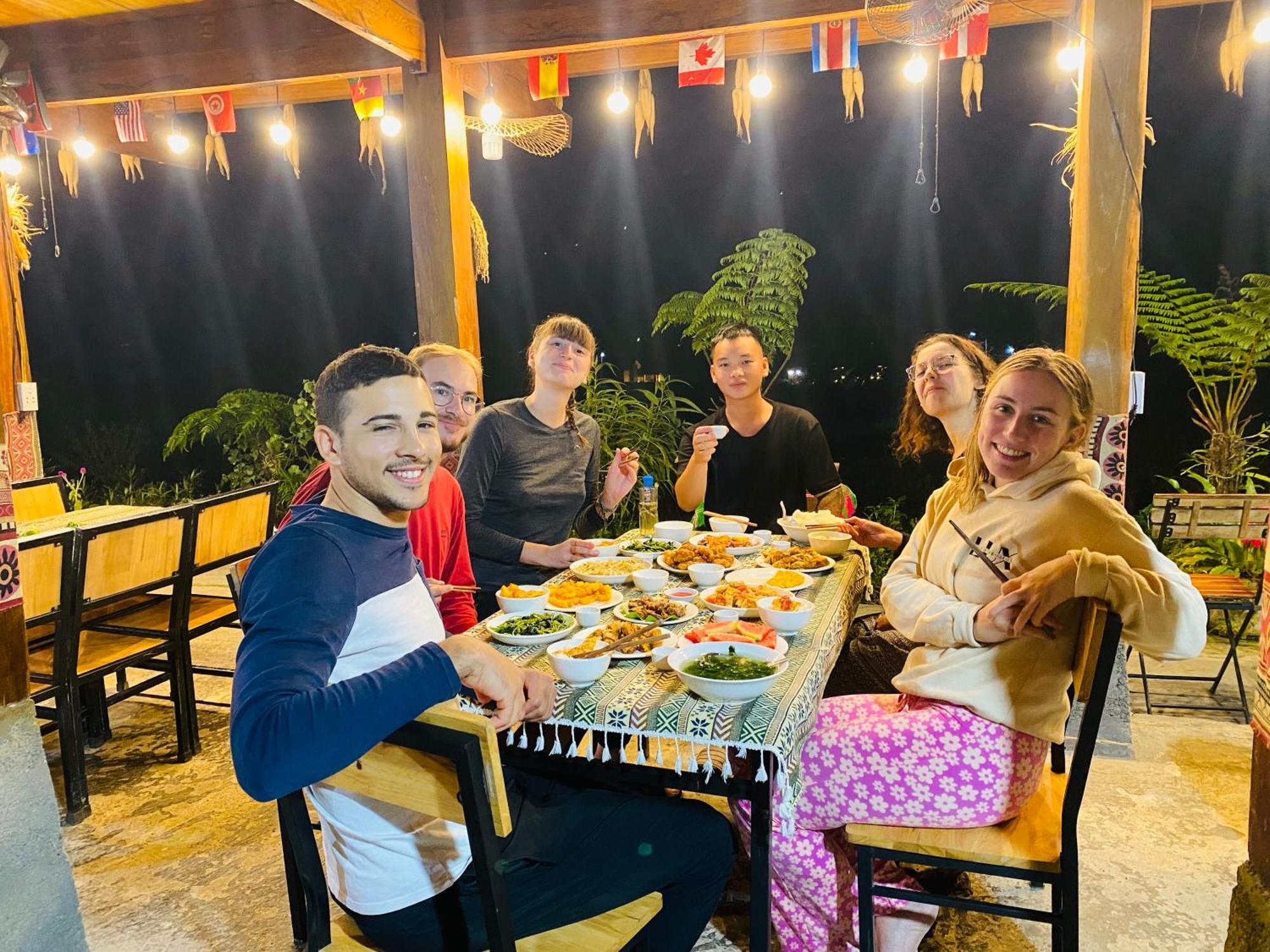 Du Gia Field View Homestay Lang Cac Экстерьер фото