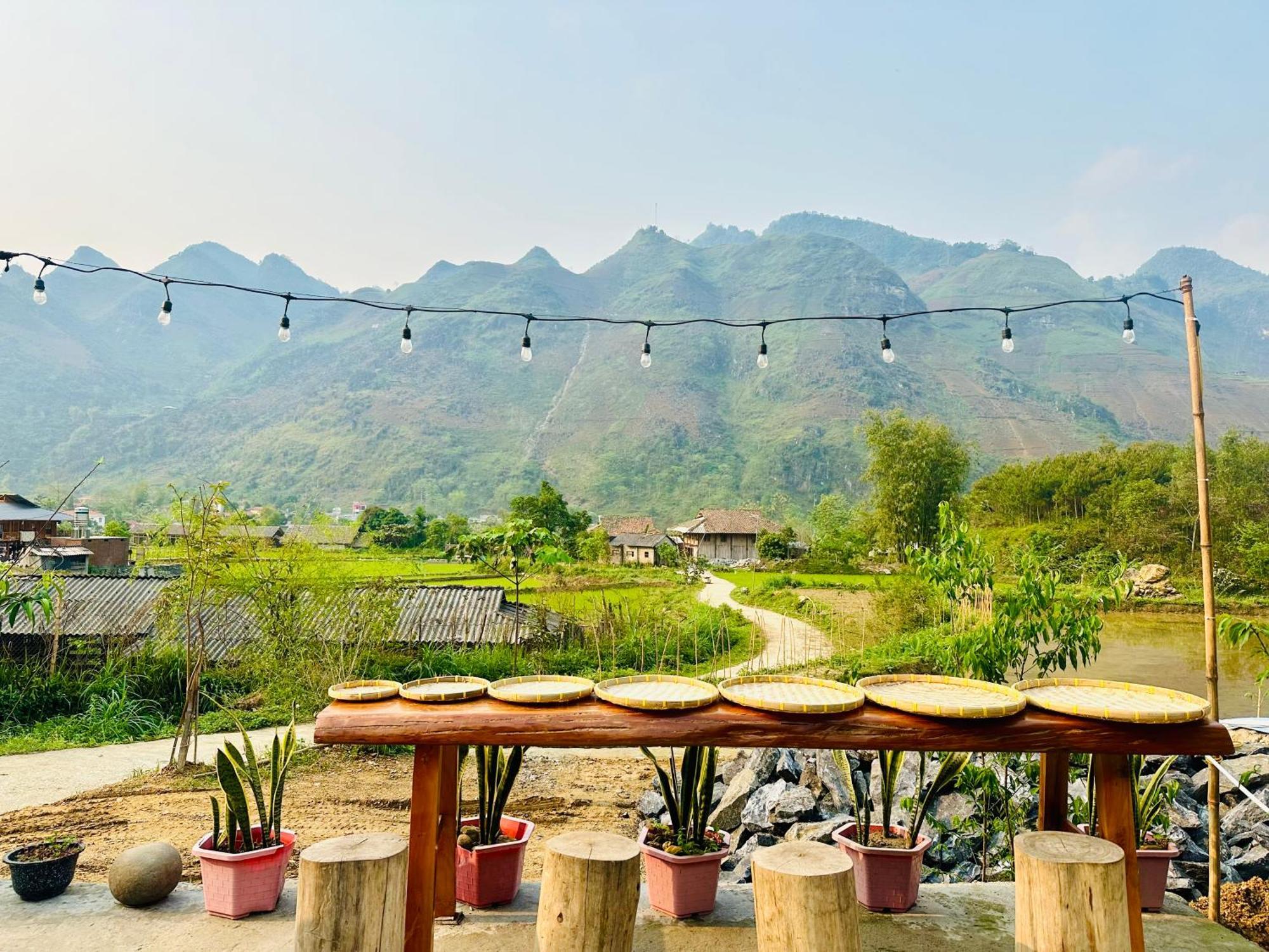 Du Gia Field View Homestay Lang Cac Экстерьер фото
