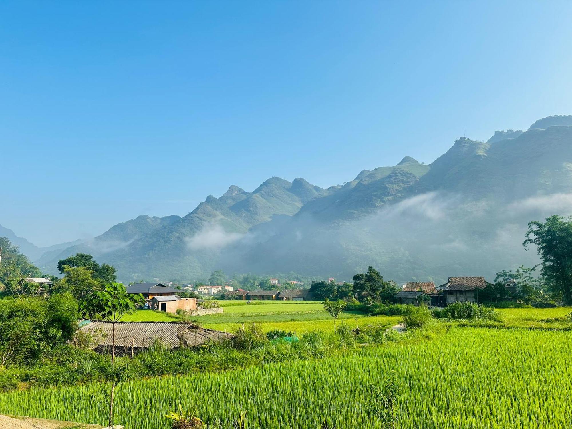 Du Gia Field View Homestay Lang Cac Экстерьер фото